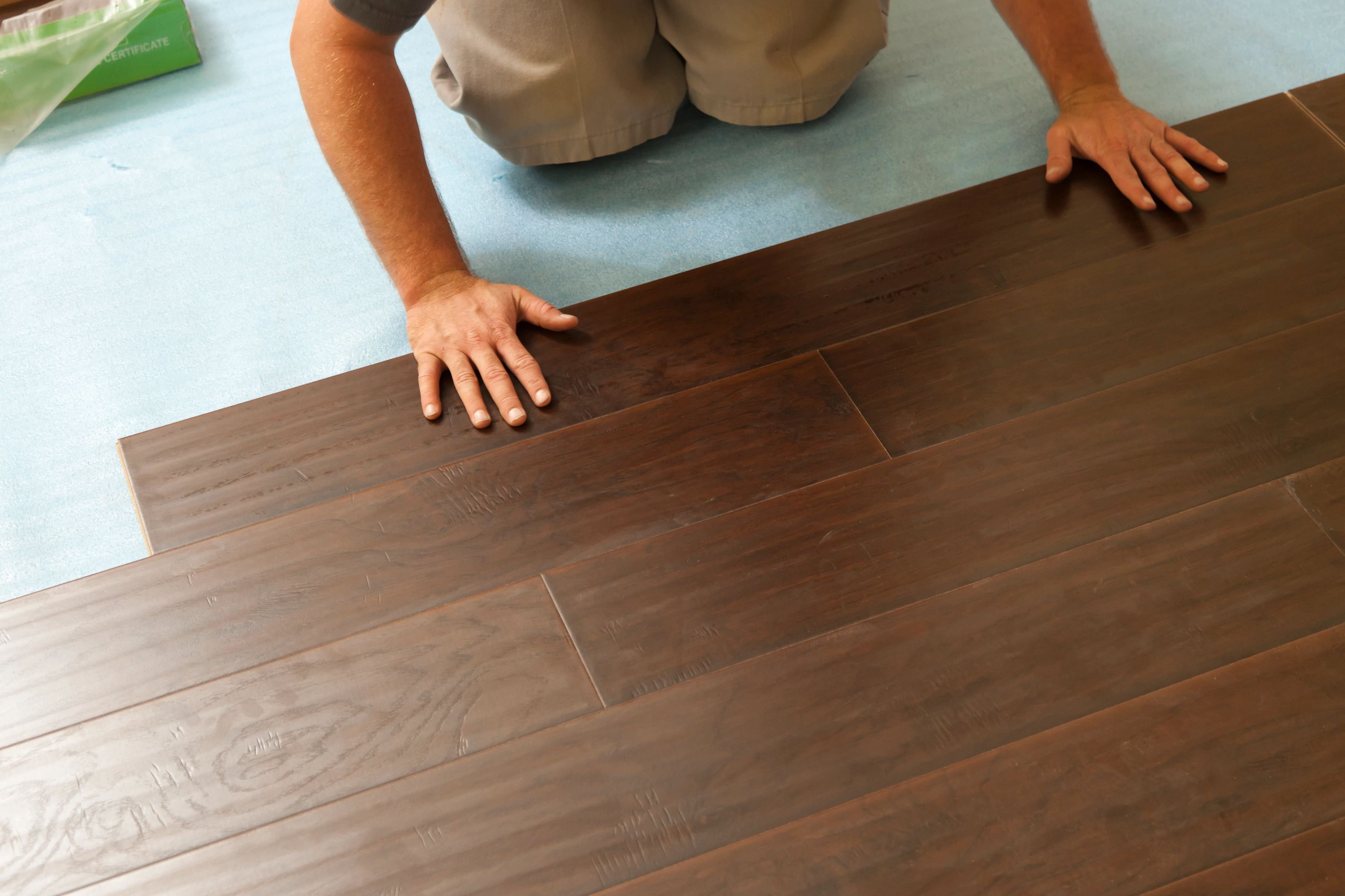 Flooring installation services in Okotoks