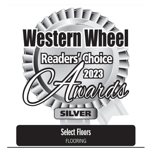 Western Wheel Award Winning Experts From Select Floors - 2023 Silver Award Winner