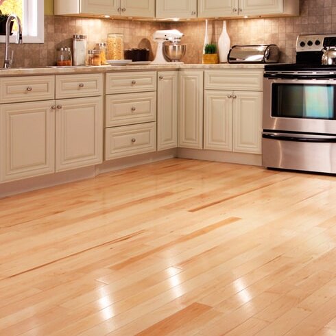 Hardwood Floors In A Kitchen