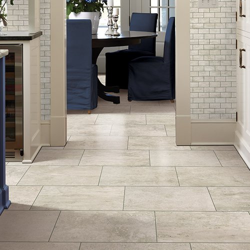 Tile Flooring In A Kitchen